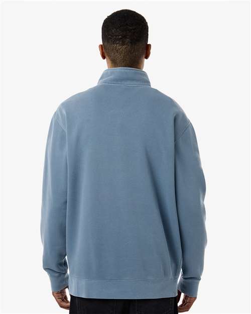 Unisex Pigment-Dyed Quarter-Zip Pullover - PRM4600QZ 27