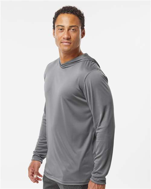 Men's Momentum Hooded Long Sleeve T-Shirt - 222830 32