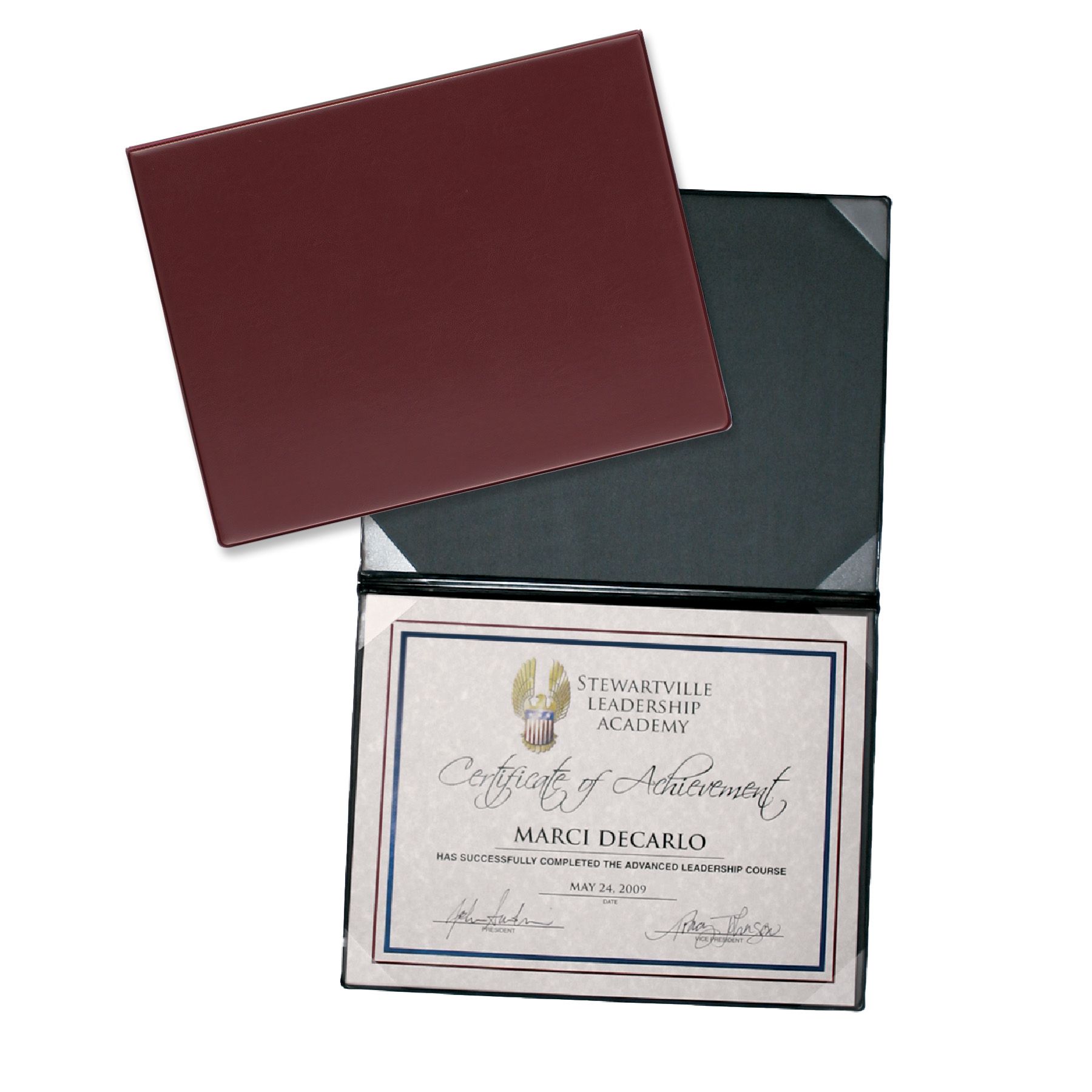 Deluxe Certificate/Diploma Holder - 8 Corners 4