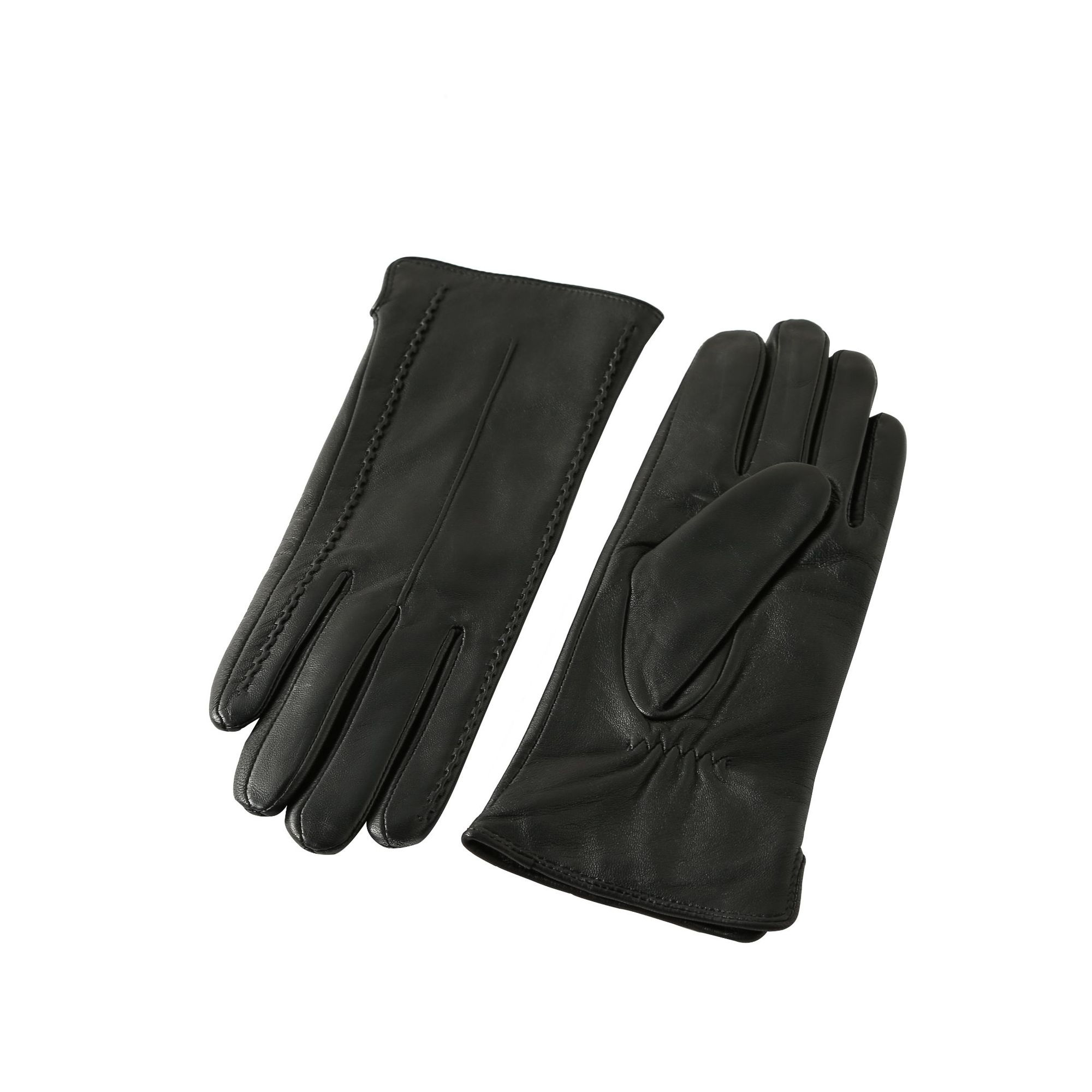 Soft Winter PU Leather Glove For Women 9.9" x 4" x 0.2" 15