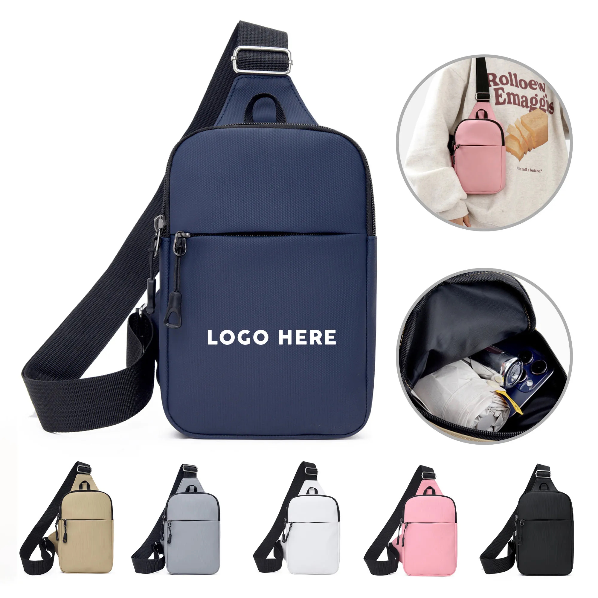 Lightweight Water-Resistant Chest Pack 2