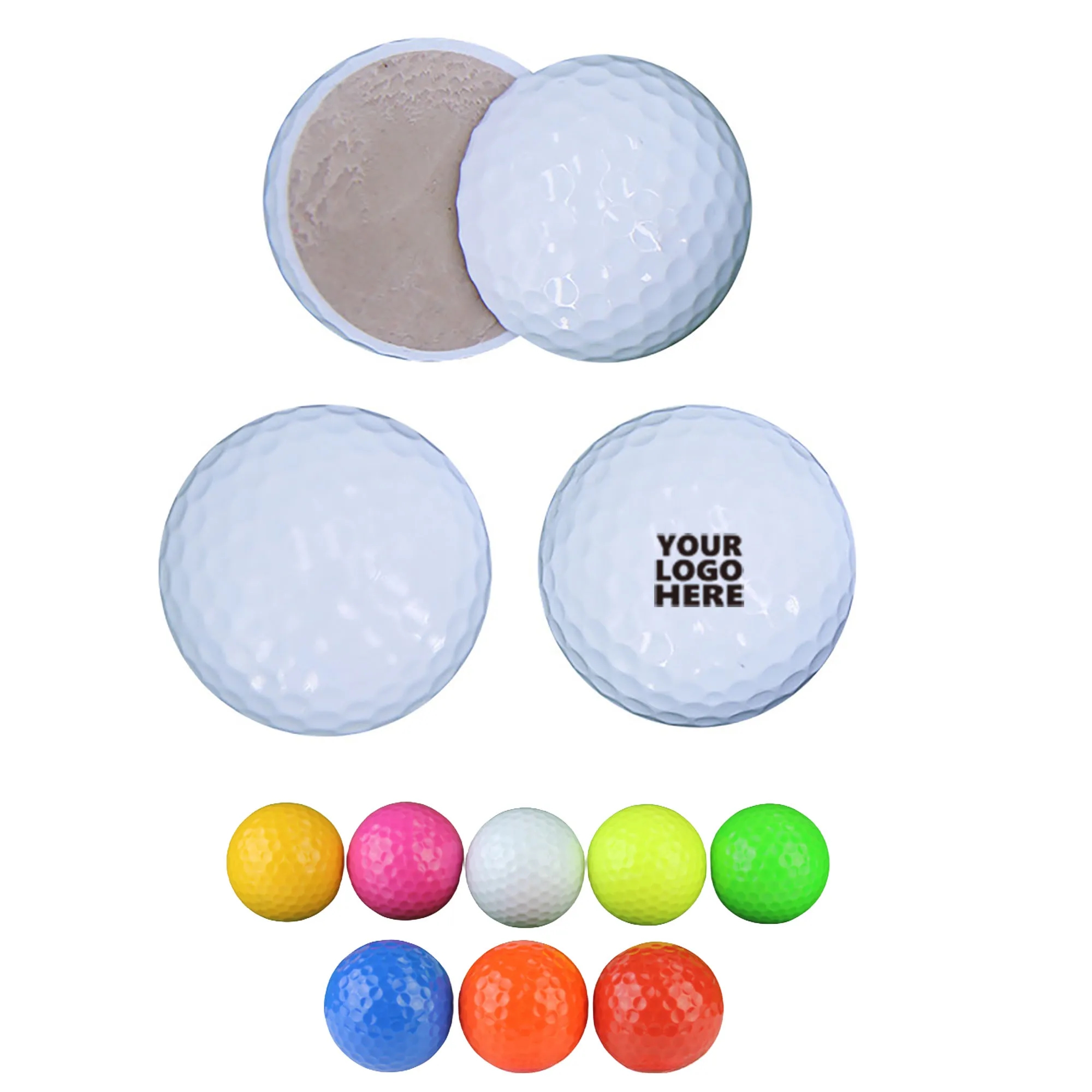 Golf Double-deck Practice Ball 1