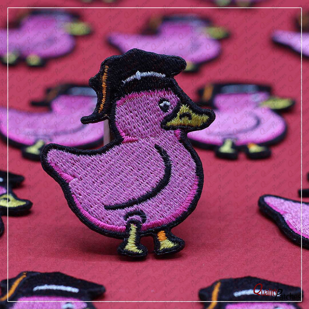 Custom Die Cut Embroidered Patches 90