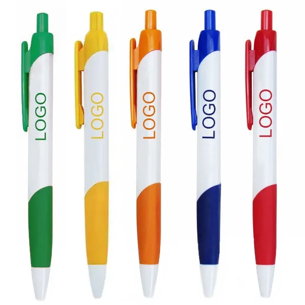 Colored Triangle Plastic Ballpoint Pen 1