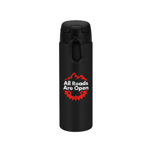 FastFlow Recycled Aluminum Bottle with Flip Lid, custom water bottle with logo imprint 168