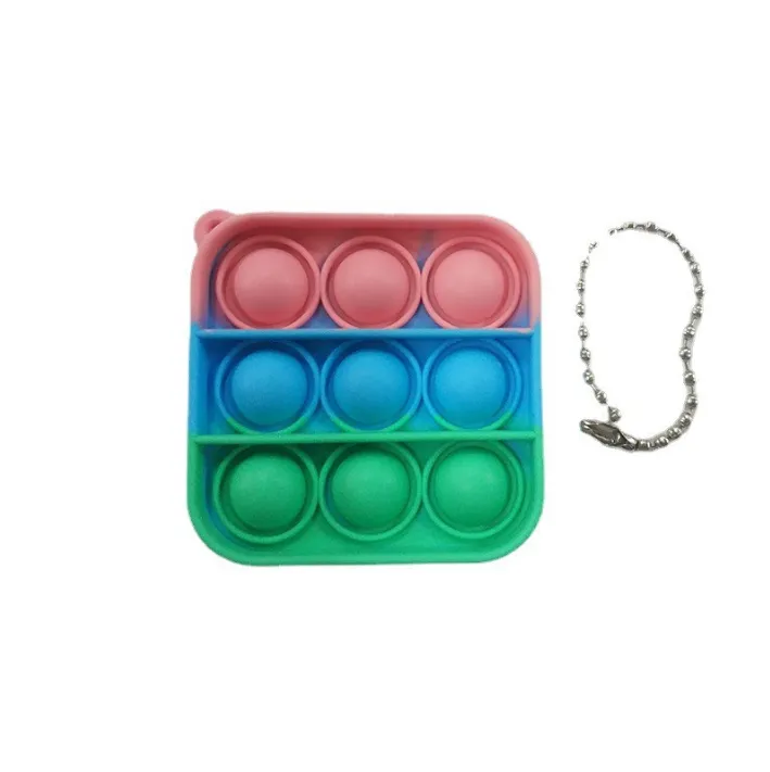 Push Bubble Fidget Sensory Toy With Buckle 2