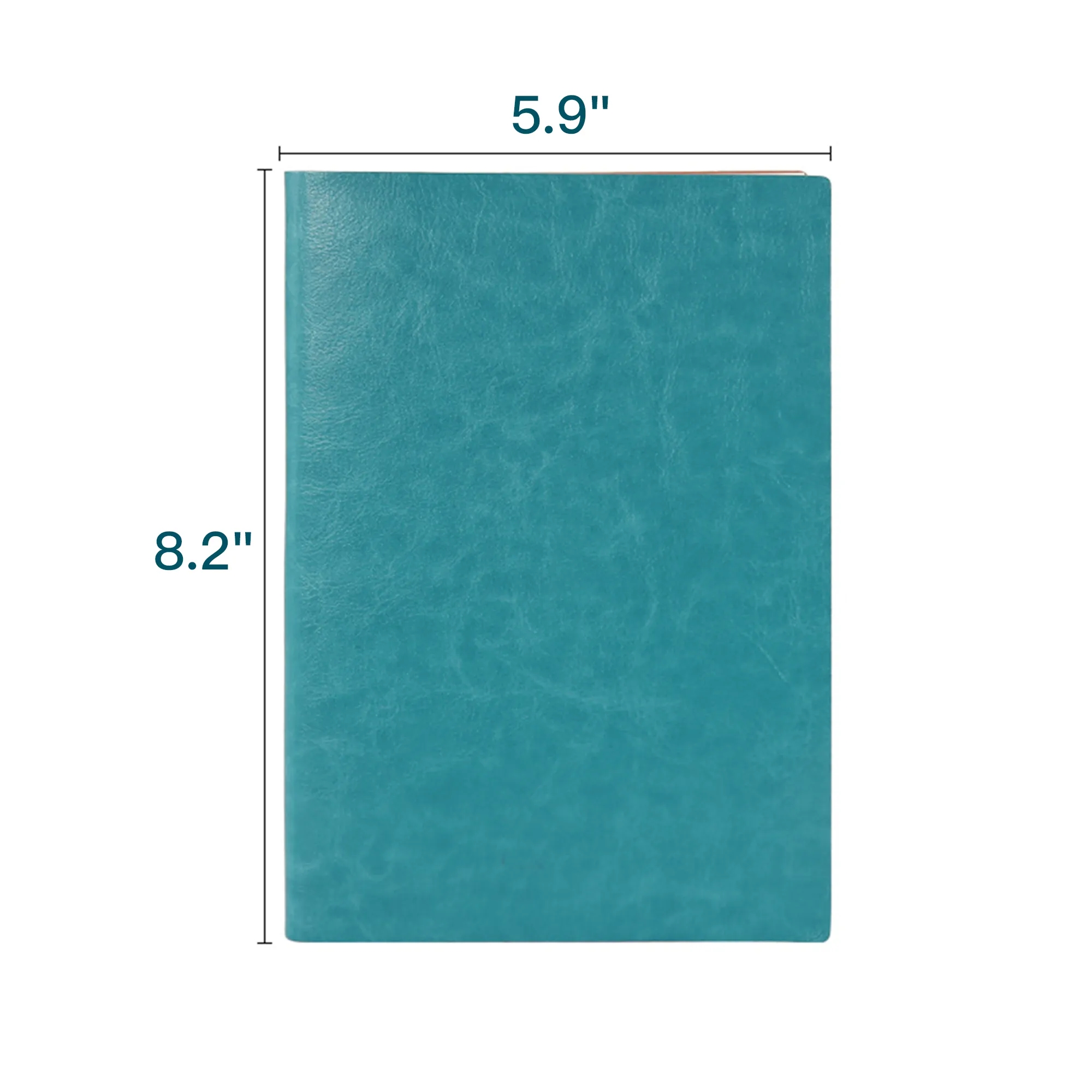 MOQ50 8" x 6" Soft PU Thick Notebook 2