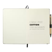 5.5" x 8.5" Recycled Cotton Bound Journal Set 62