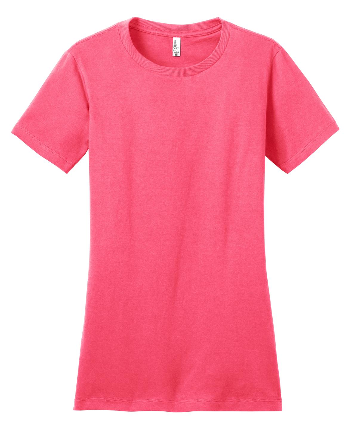 District Women's Fitted The Concert Tee DT5001 188