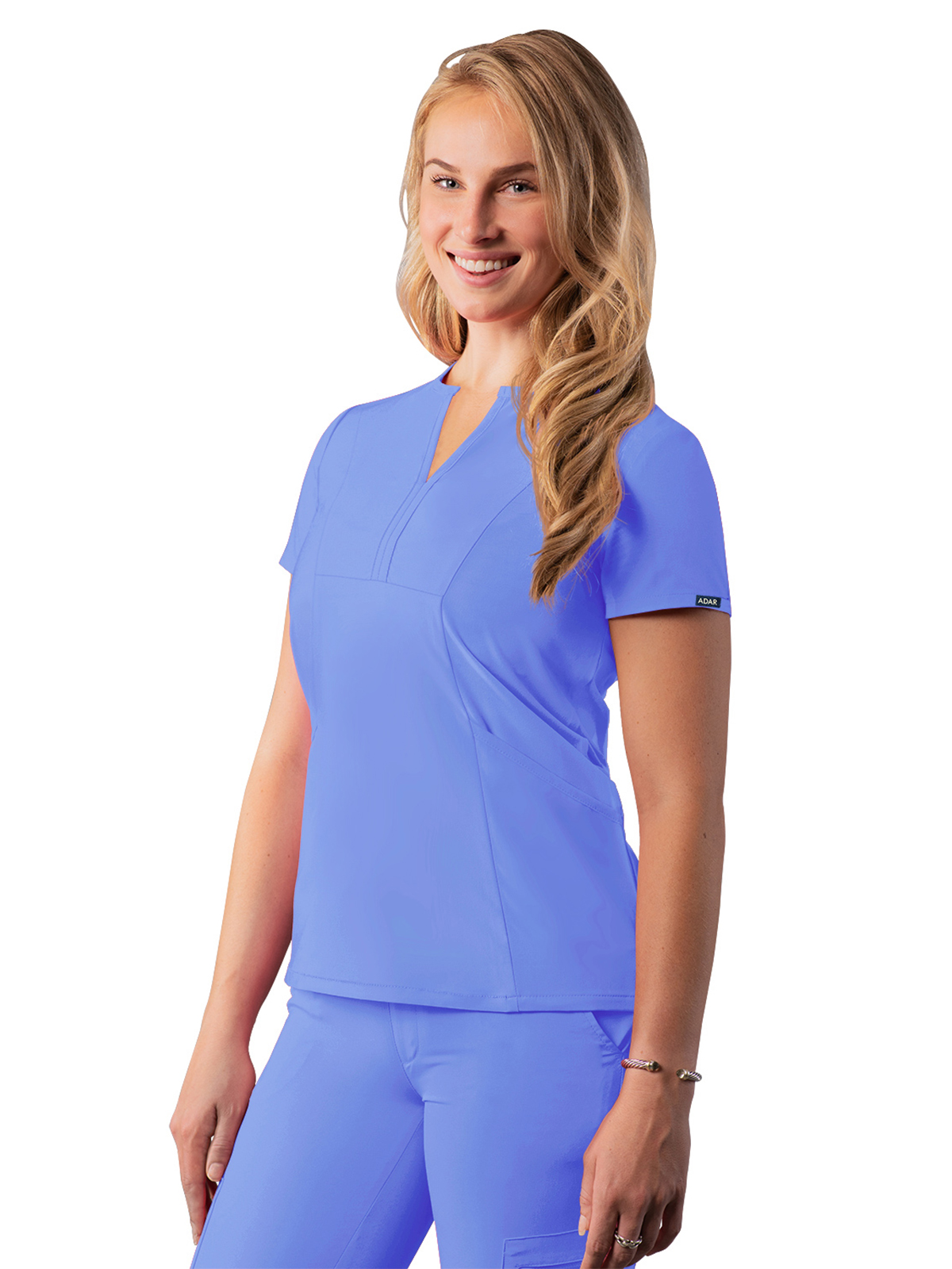 Adar - Addition - Women's Notched V-Neck Top 2