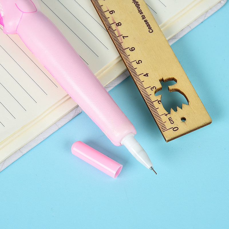 2 in 1 Cartoon Dinosaur Ball Pen and Squeeze Toy 7