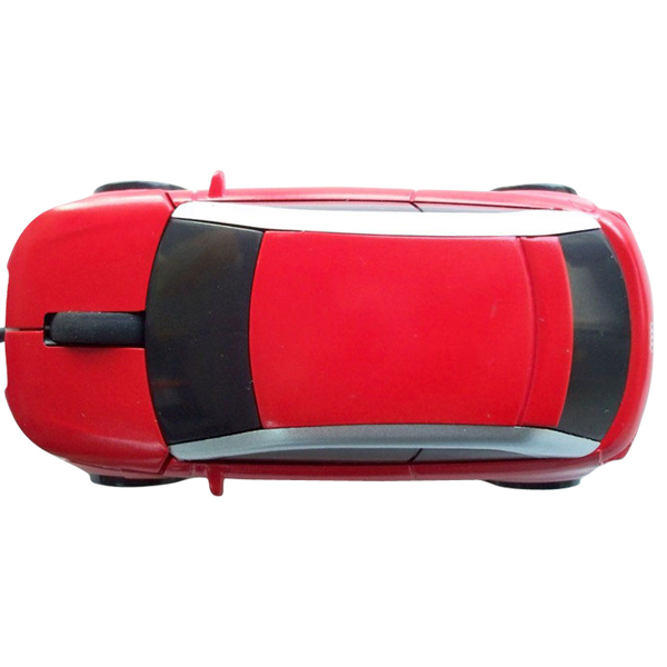 Red Audi Wired Mouse 1