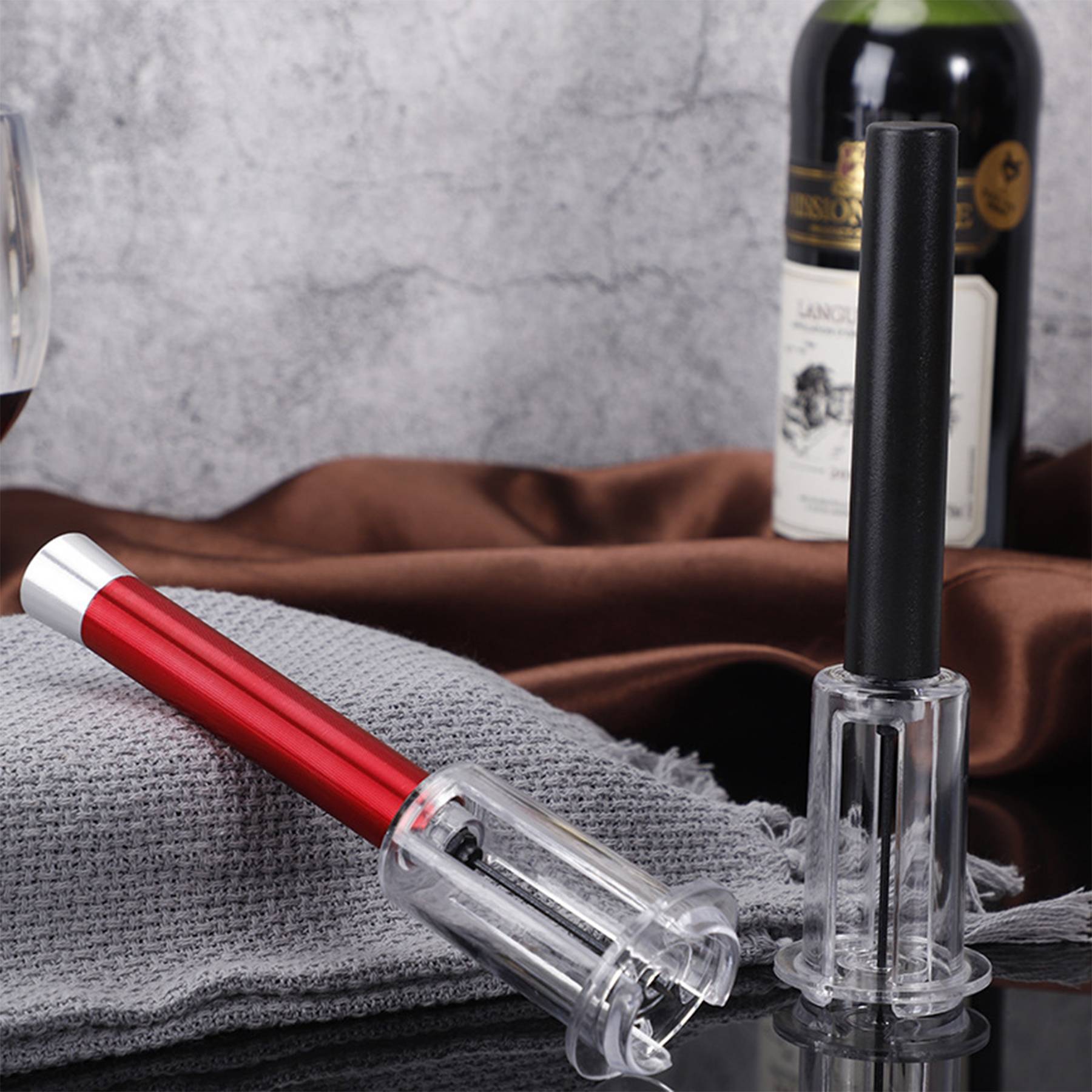 Manual Air Pressure Wine Opener 3