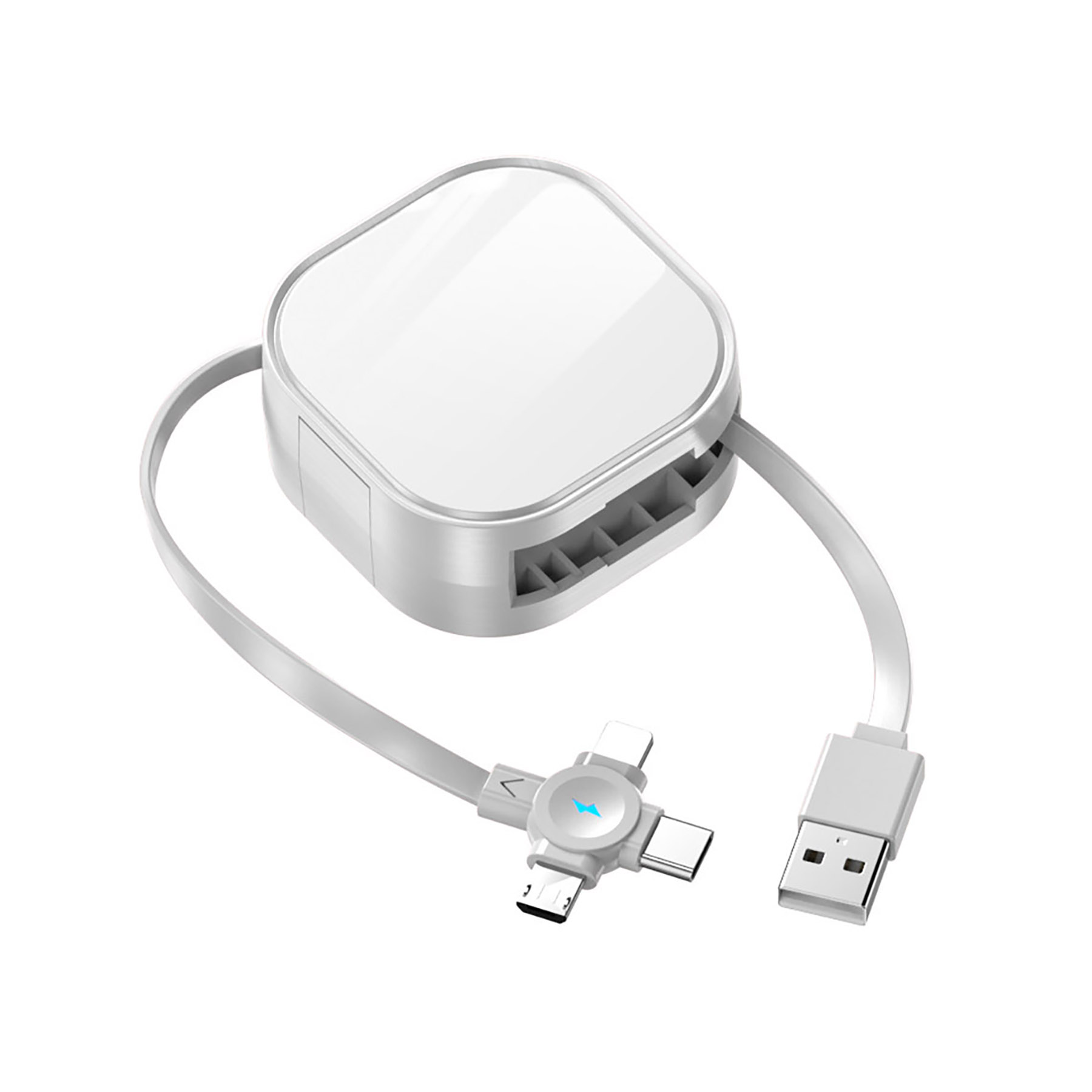 3 in 1 Retractable Mobile Phone Holder Data Cable 8