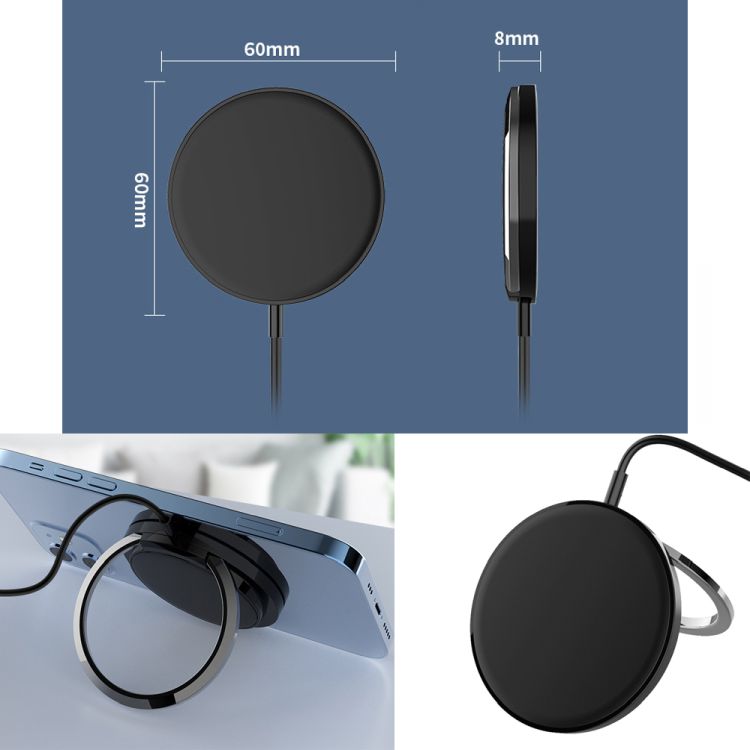 2 in 1 Magnetic Wireless Charger with Stand 3