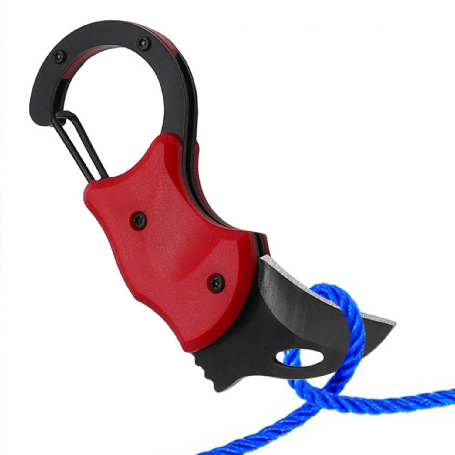 Camping Multifunctional Carabiner Folding Knife 1