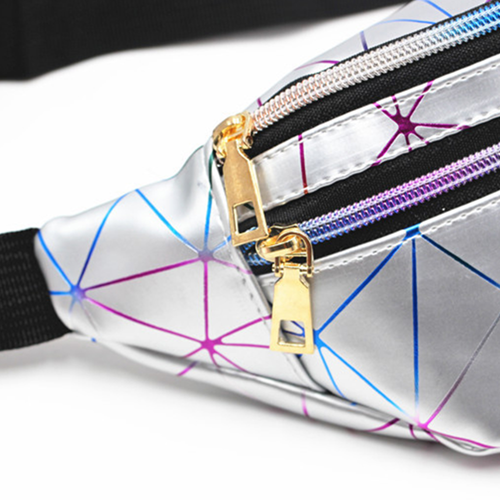 Diamond dazzling laser PU fanny packwaist bag chest bag 3