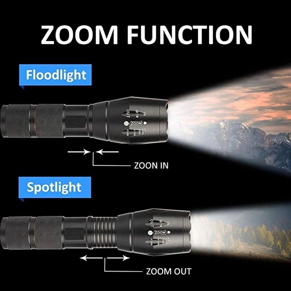 Waterproof LED Flashlight With High Lumens 4