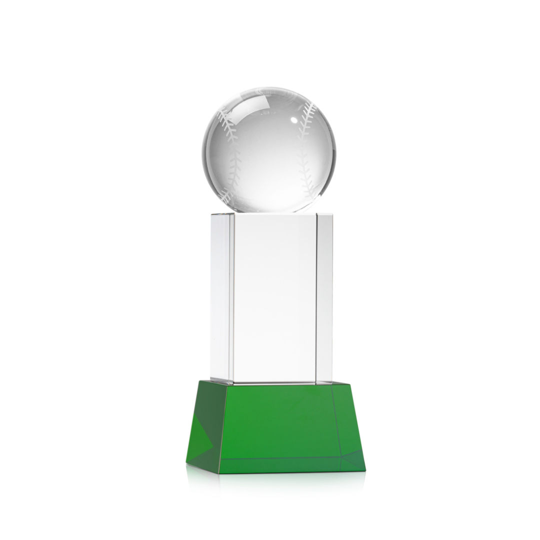 Baseball Award on Belcroft Base - Green 7