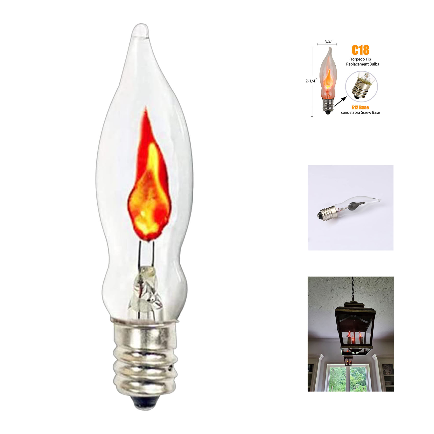 Flicker Flame Light Bulbs 2