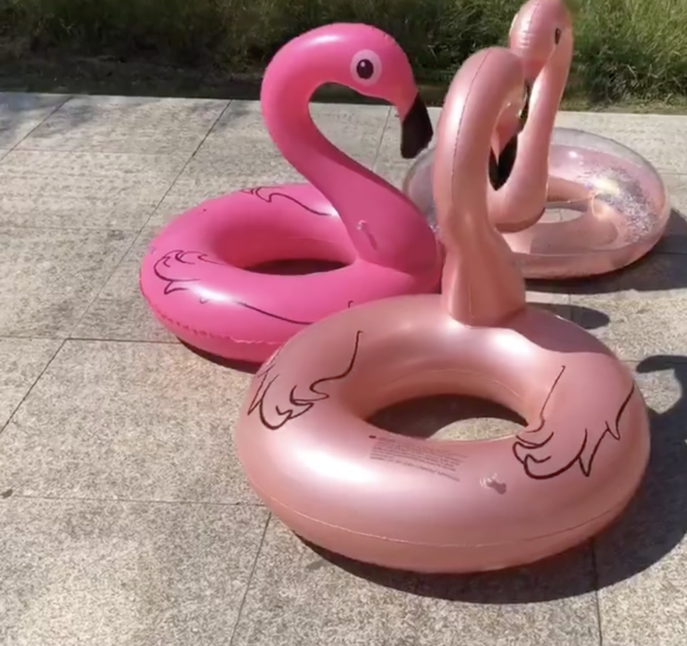 Inflatable Pool Float Tubes with Unicorn and Flamingo design 9
