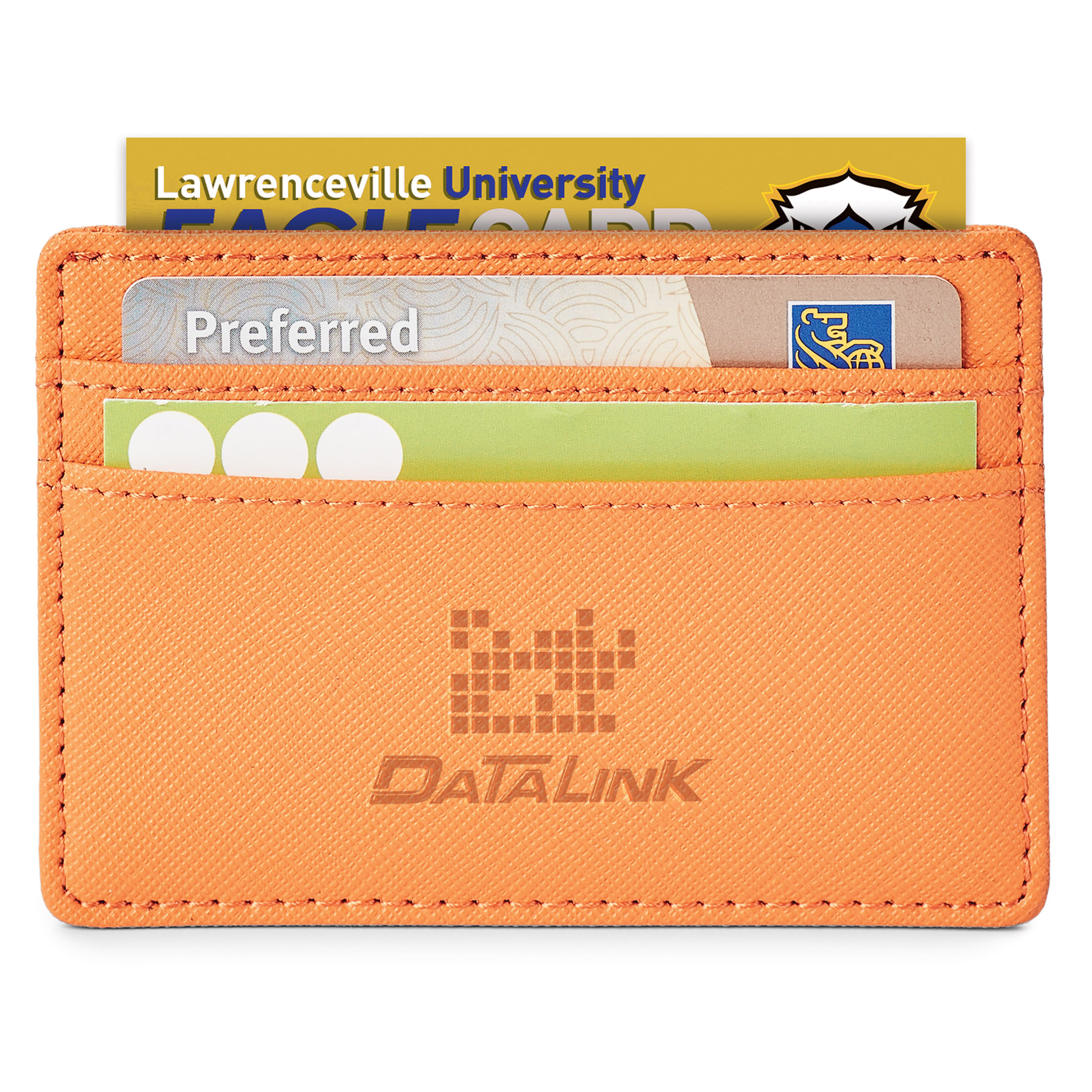 Toscano genuine leather rfid card holder 24