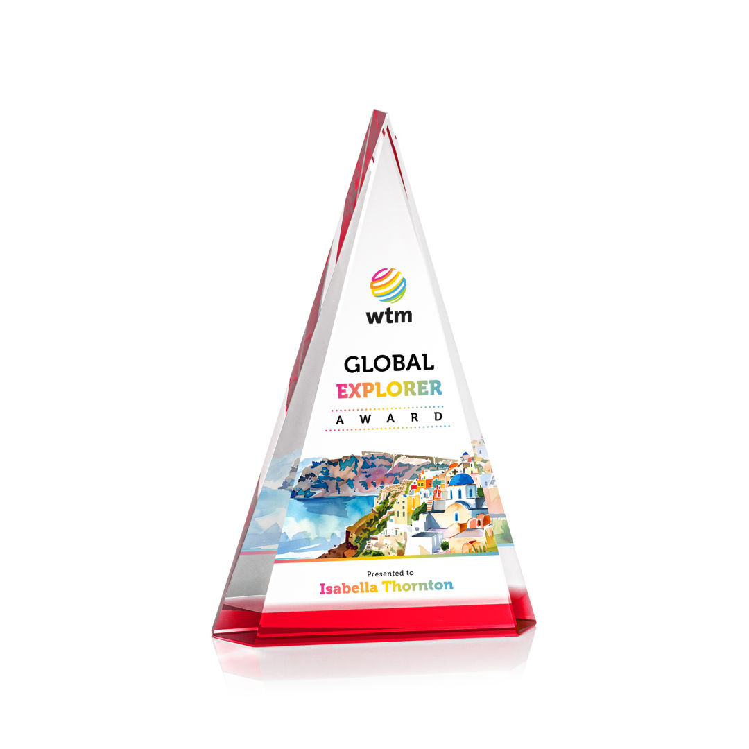 Helston VividPrint™ Award - Red 9