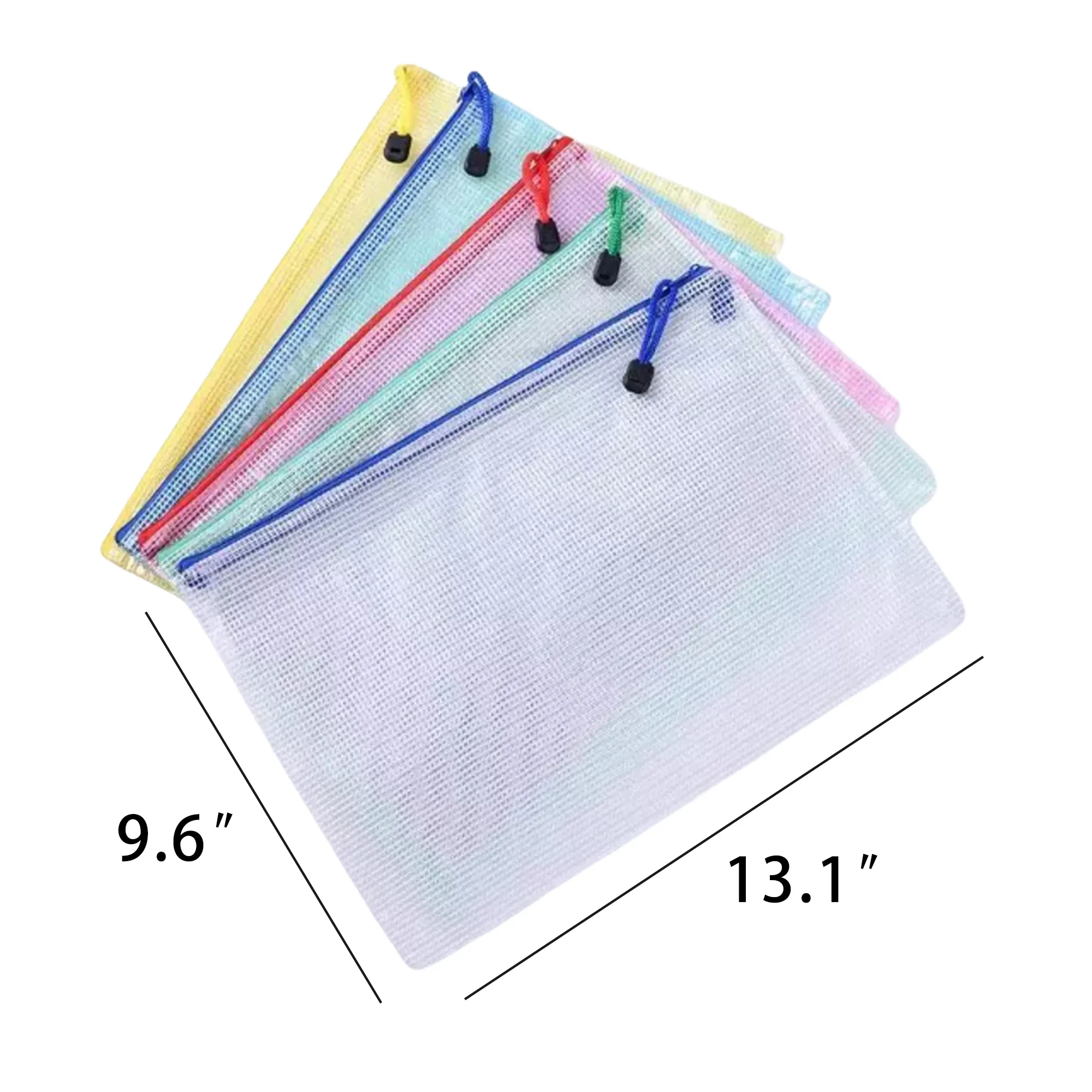 A4 Transparent Mesh File Bag PVC 2