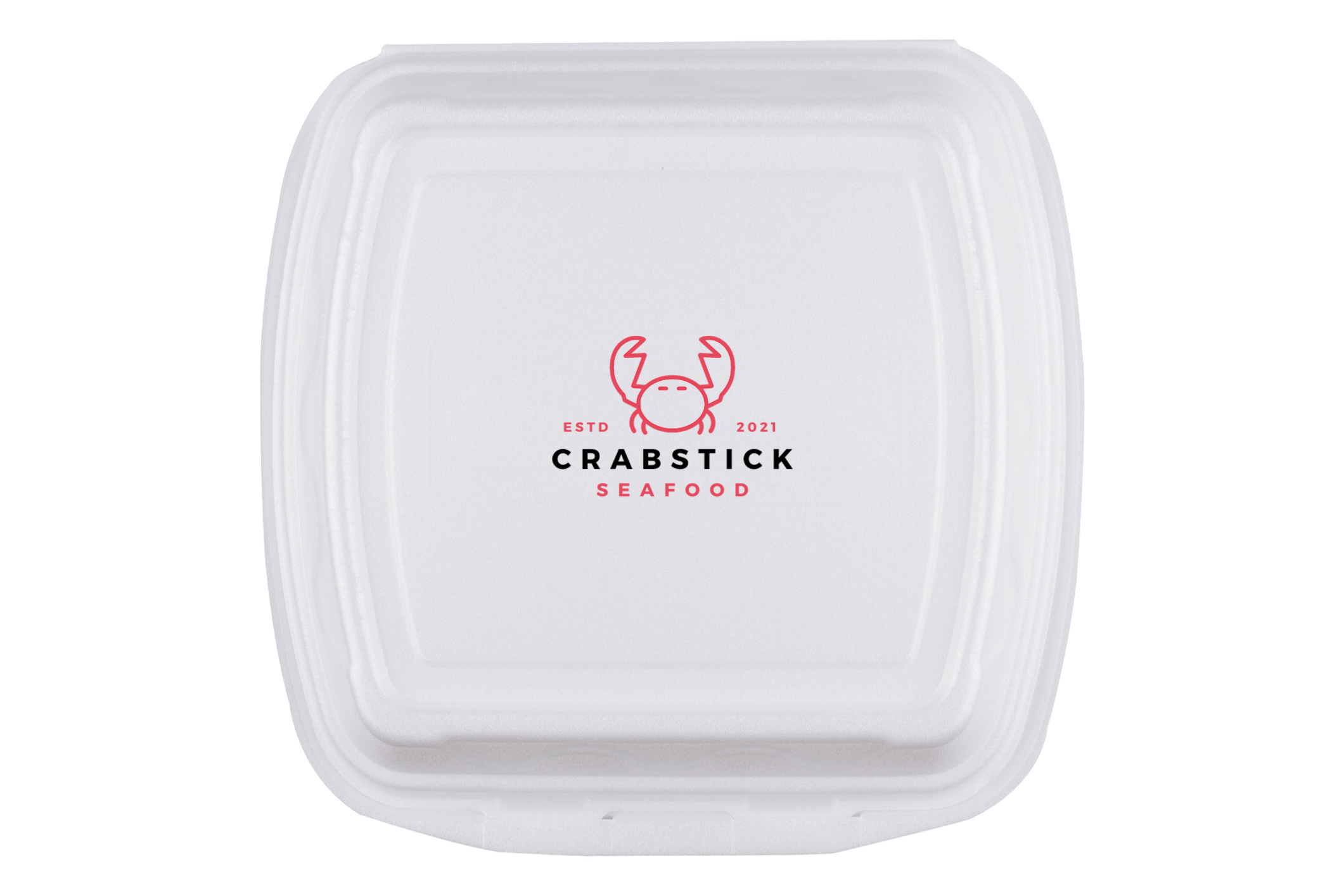 9"x9" Foam Takeout Container