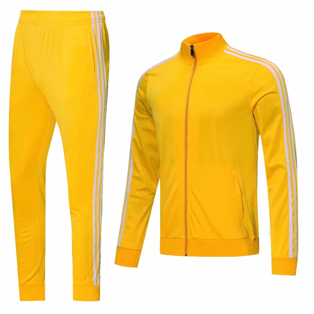 Men's Casual Sportswear Two Piece Zip Sports Jogging Suit 7