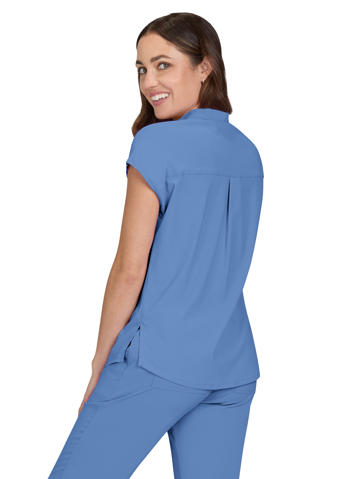 koi - Basics - Women's One-Pocket Stretch Tuck-In Ari Top 6