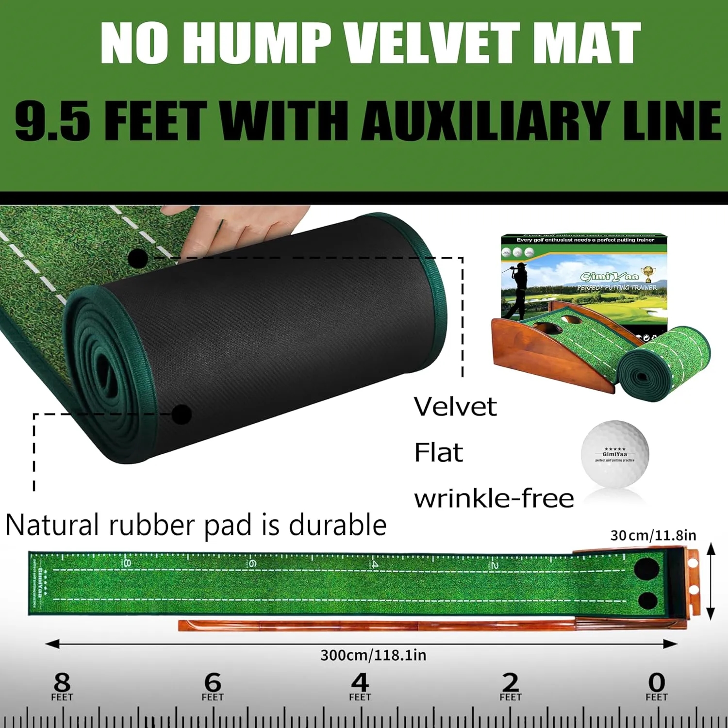 Indoor Golf Putting Mat 4