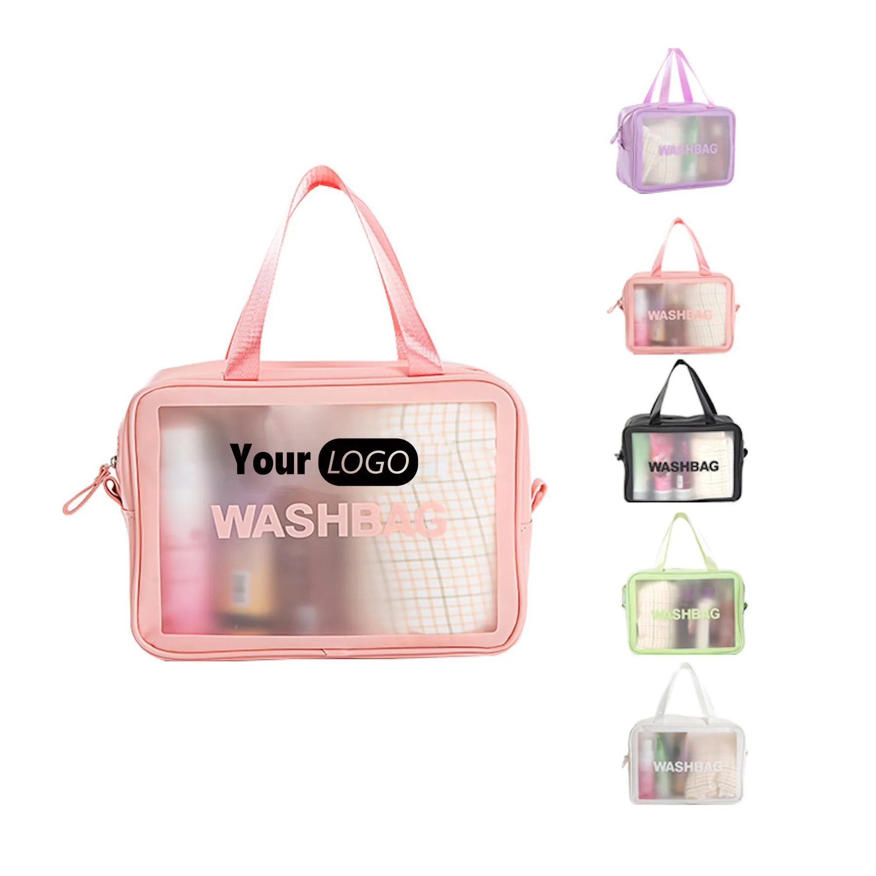 Clear Makeup Travel Toiletry Bag 2