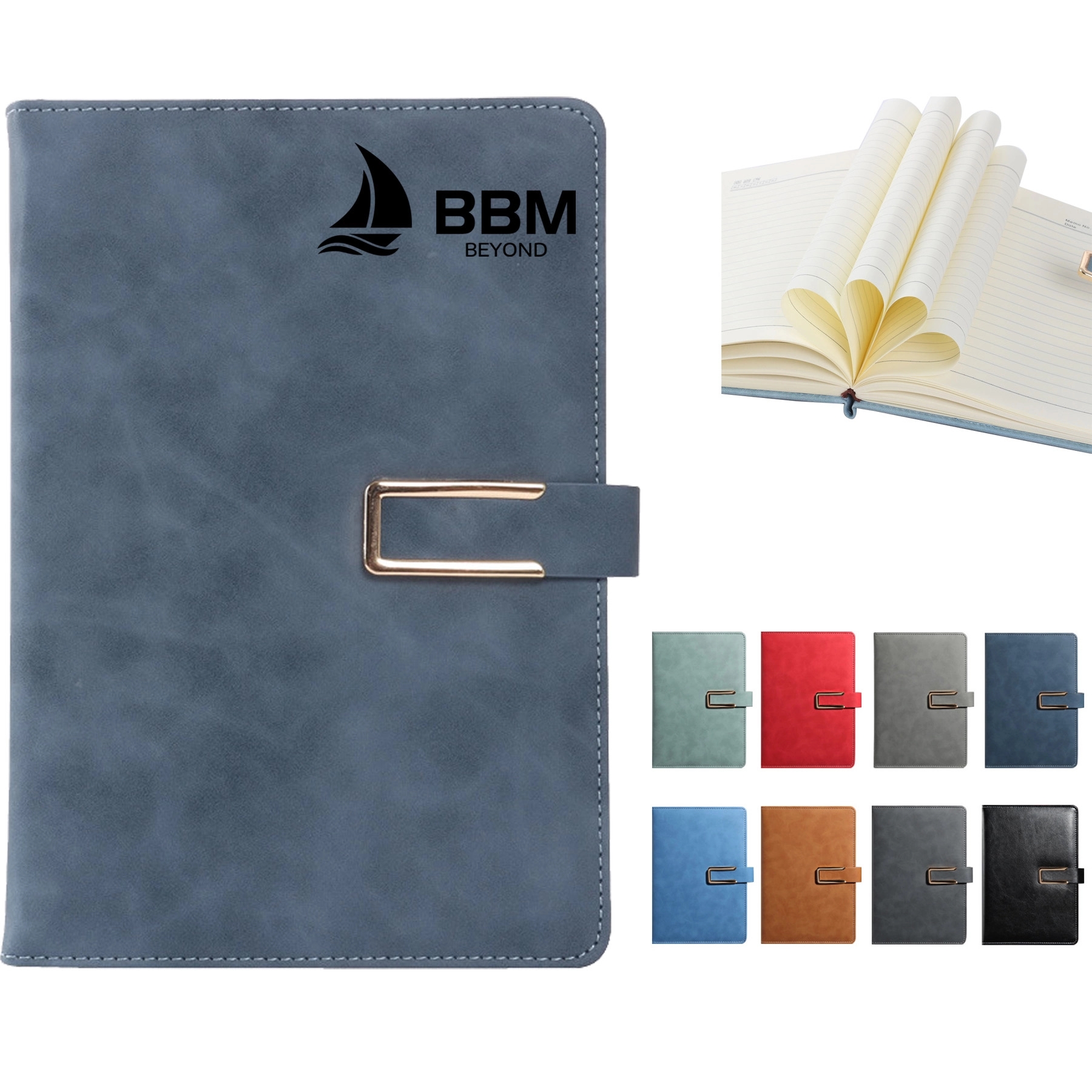 A5 PU Leather Cover Notebook 2