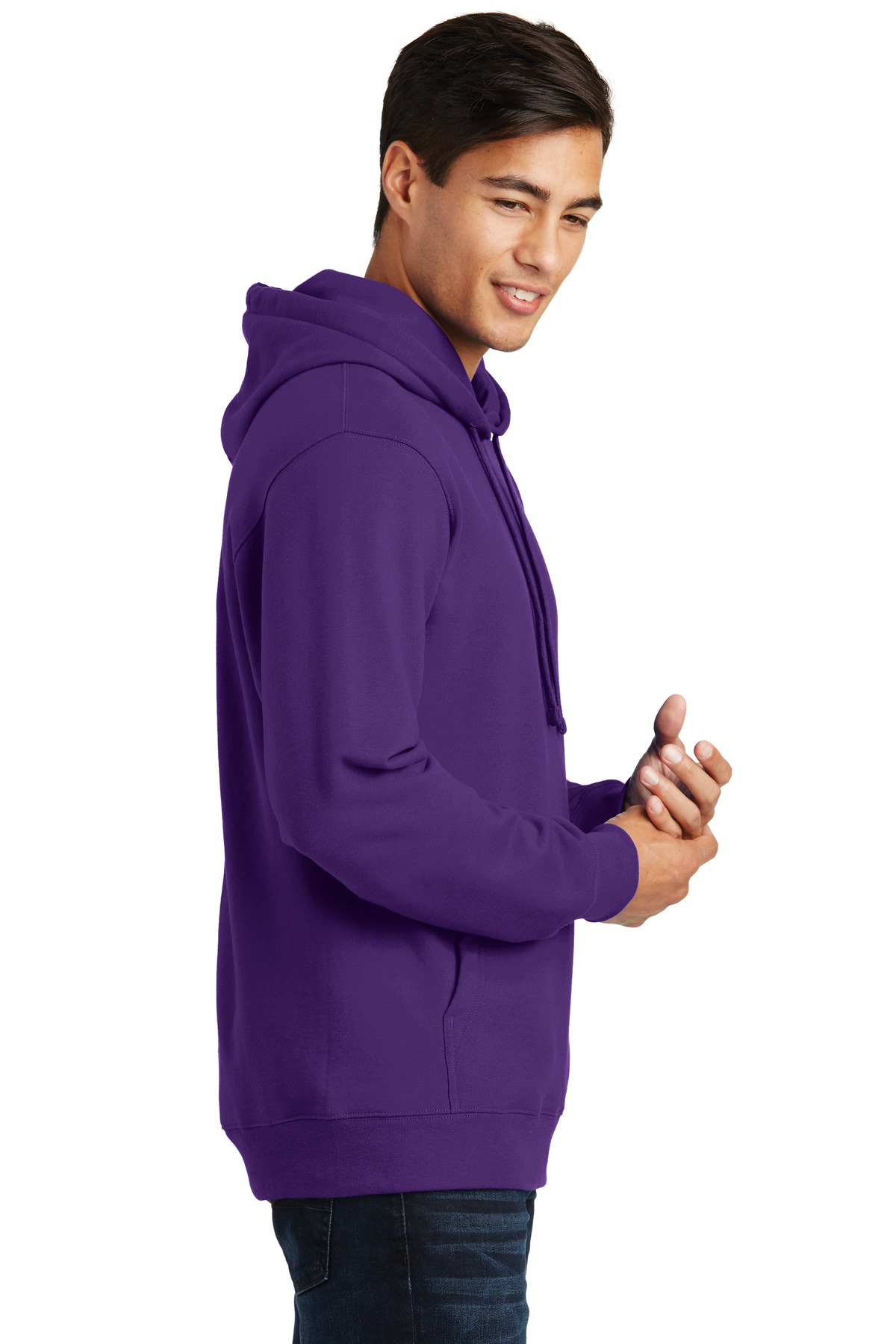 Port & Company® Fan Favorite Fleece Pullover Hooded Sweatshirt, custom hoodie or sweatshirt with logo imprint 40