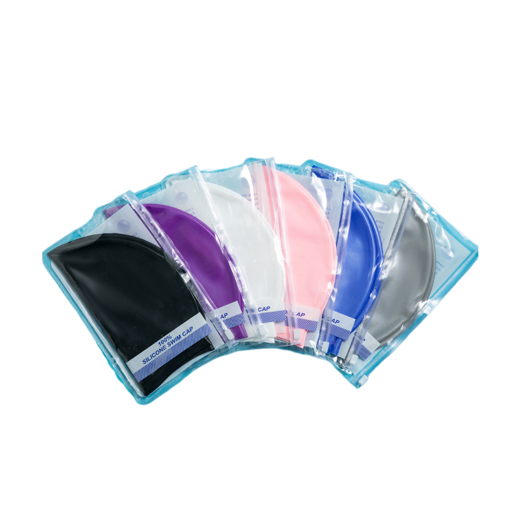 RainbowWave Unisex Swim Cap 5