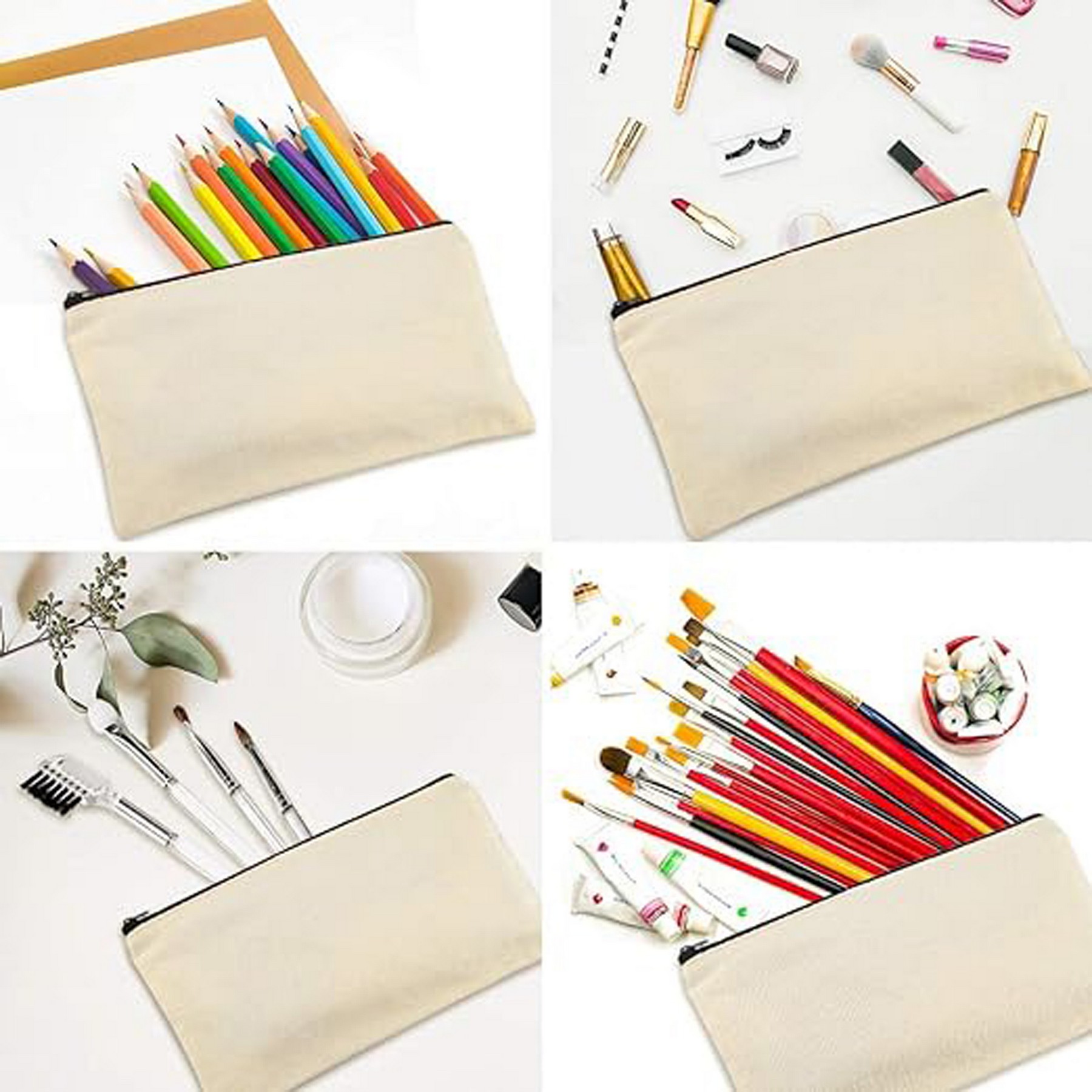 Canvas Zipper Bag 3