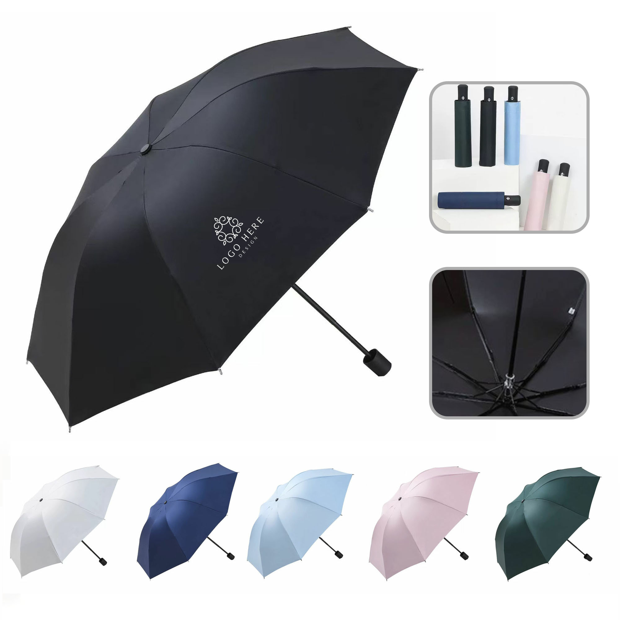 Windproof Automatic Travel Umbrella 1