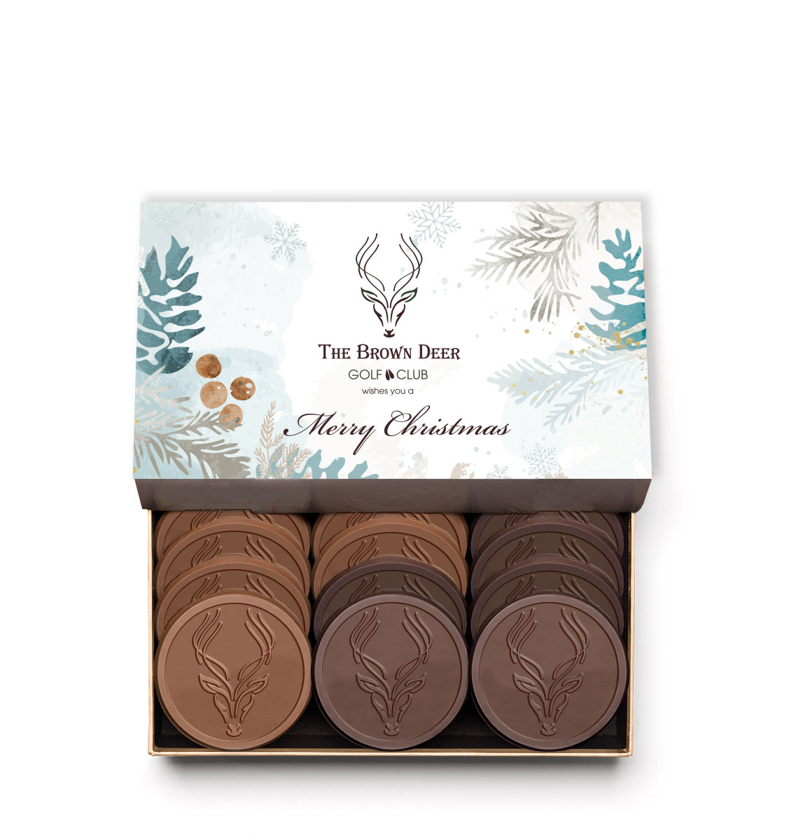 Ultimate 24-Piece Chocolate Cookie Gift Set with Luxury Custom Packaging 2
