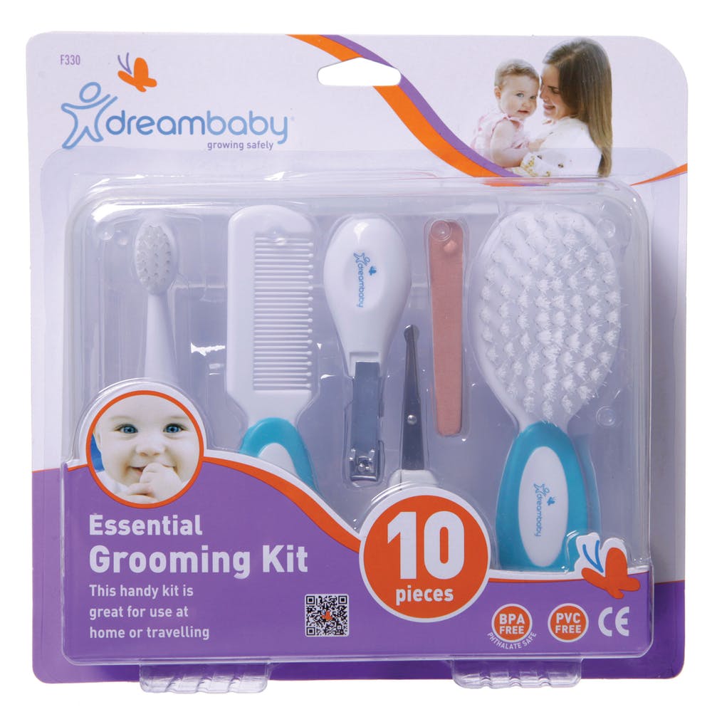 Baby Essential Grooming Kits - Aqua 10 Pieces 2