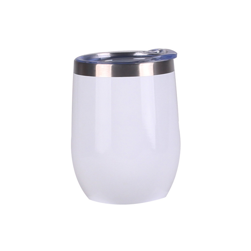 Insulated Wine Tumbler with Lid Durable Coffee Mug 4