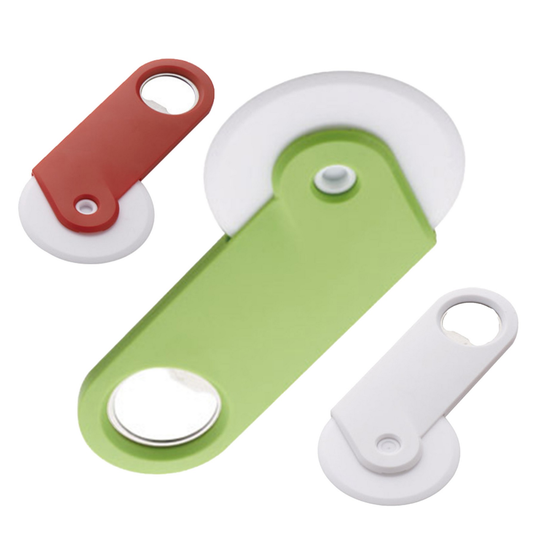 Pizza Cutter Wheel With Bottle Opener 3
