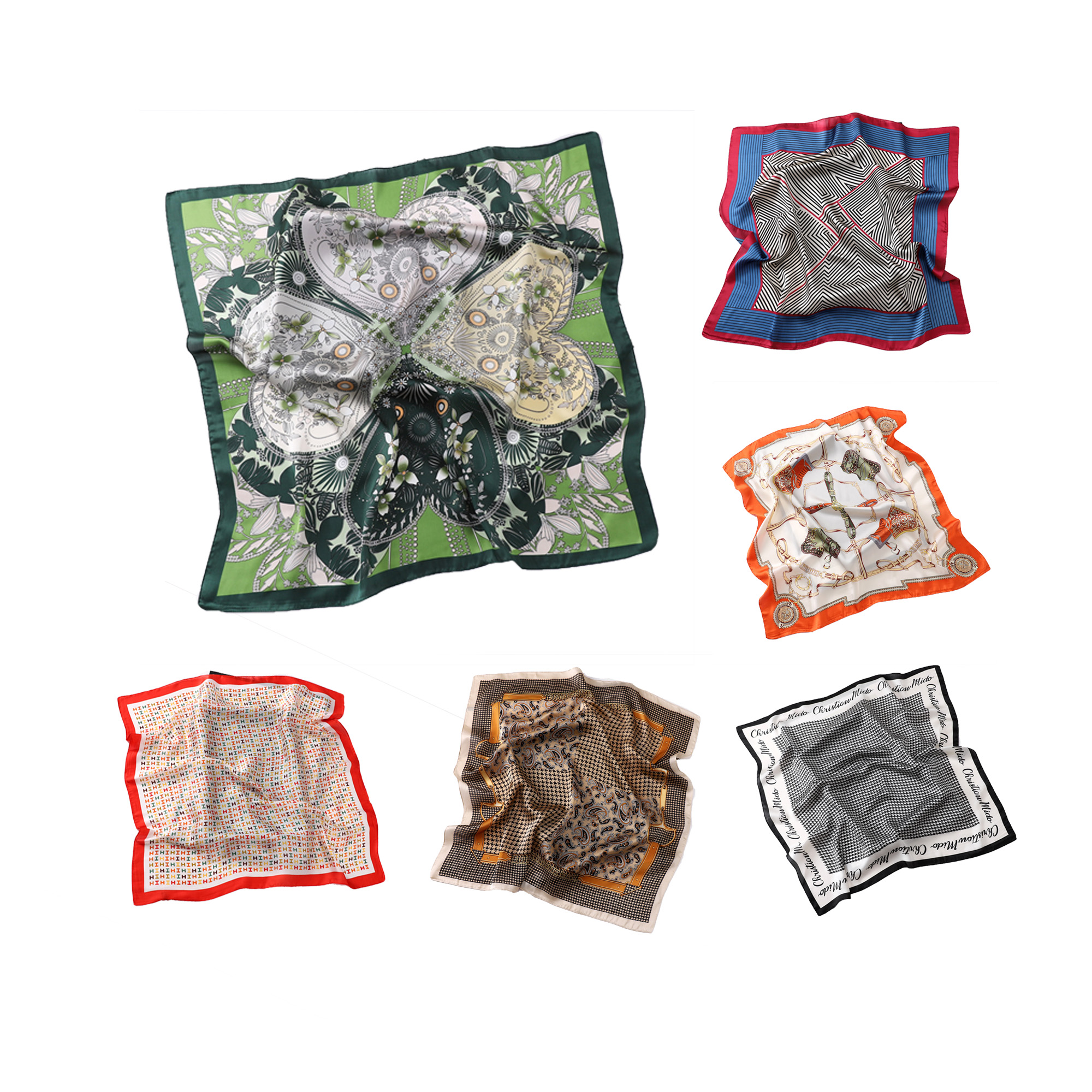 Timeless Silk-Finish Feminine Neckwear 2