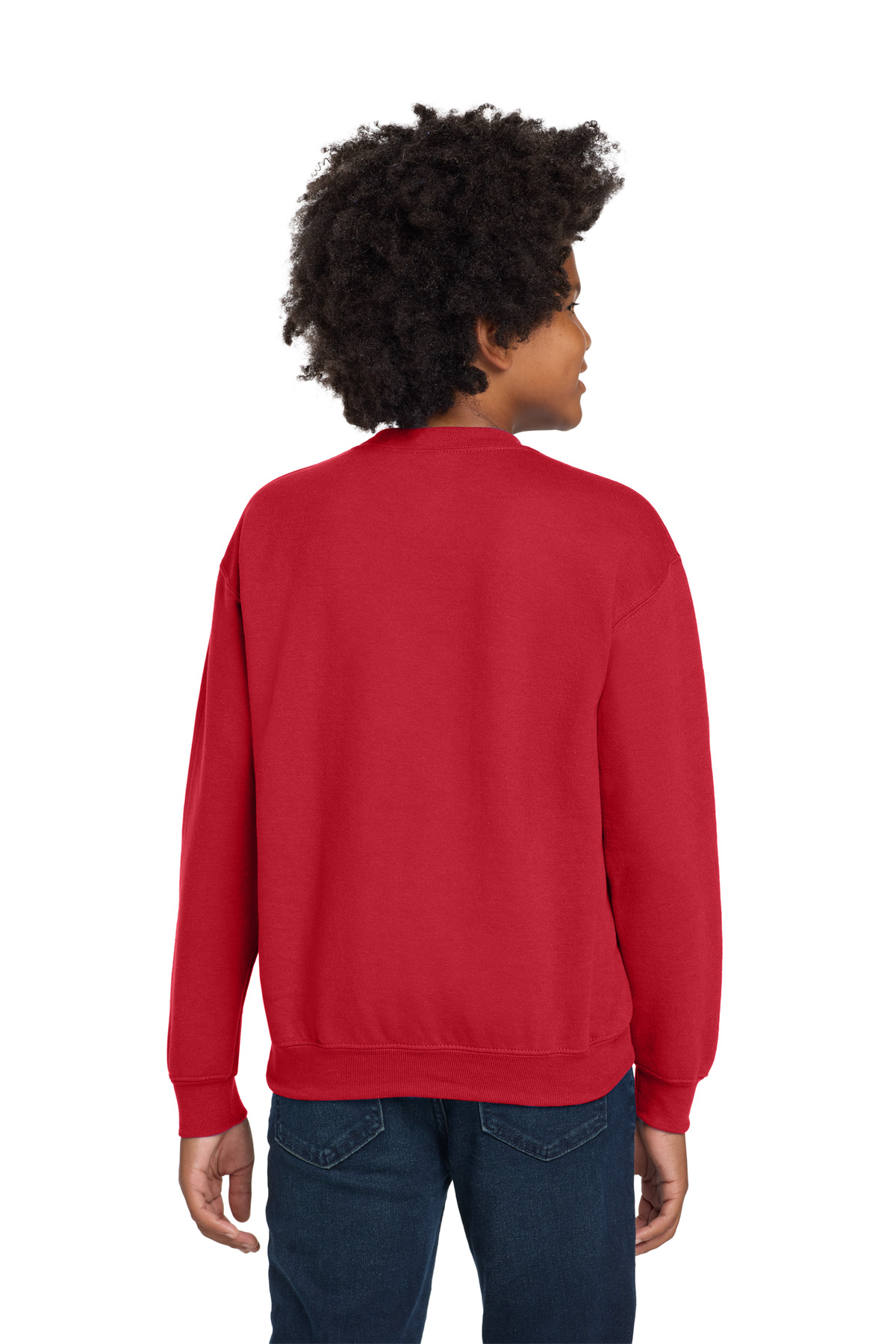 Gildan Youth Heavy Blend Crewneck Sweatshirt. 18000B 16