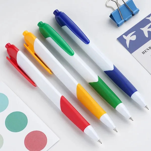 Colored Triangle Plastic Ballpoint Pen 5