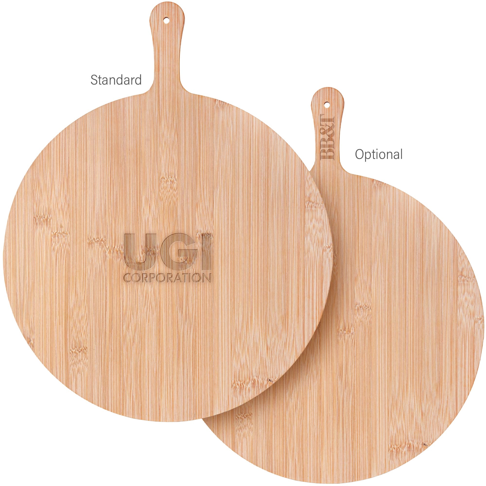 15-Inch Round Bamboo Pizza Cutting Board 4