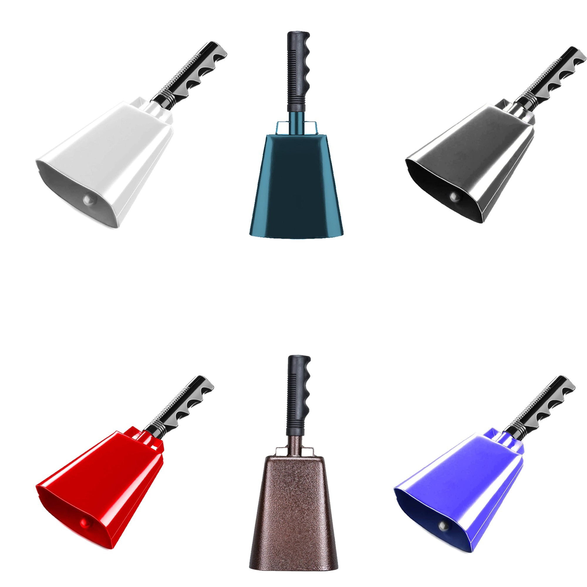 10" Cheering Iron Cowbell 3