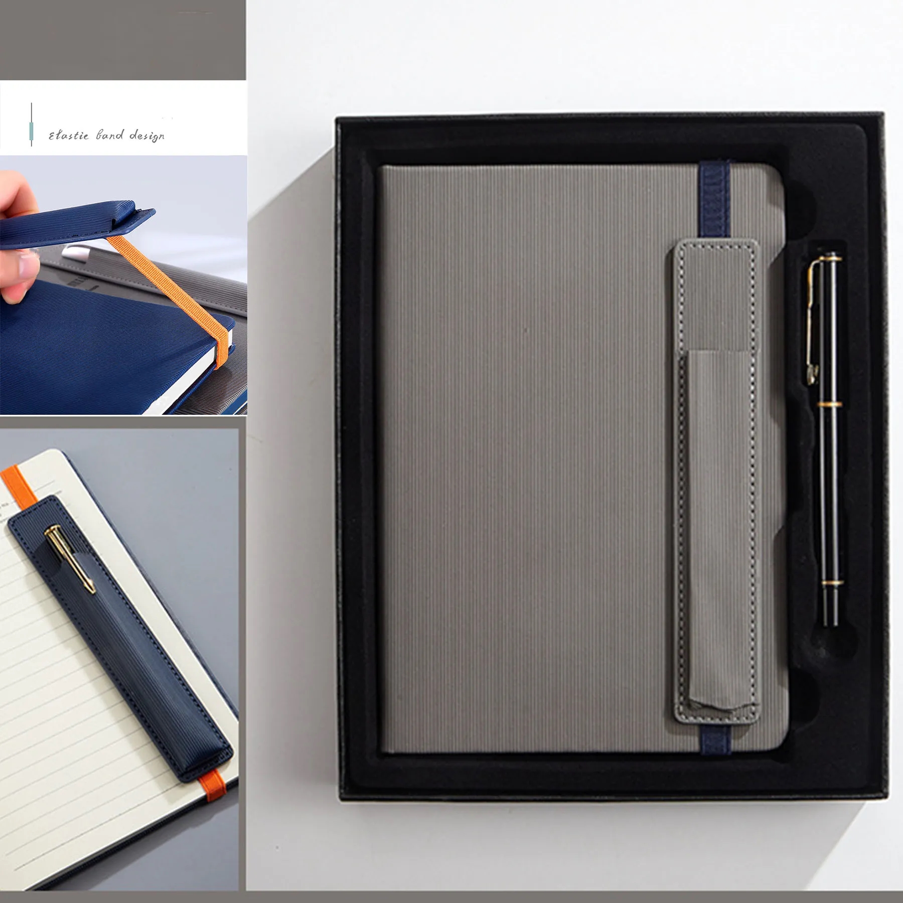 Leather Planner Gift Set with Pen 6