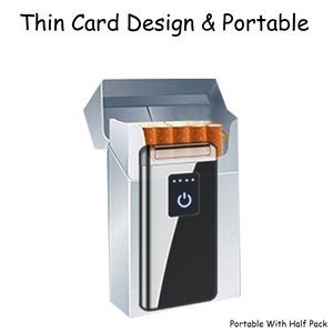 Slim Card Design Dual Electric Arc Lighter 3