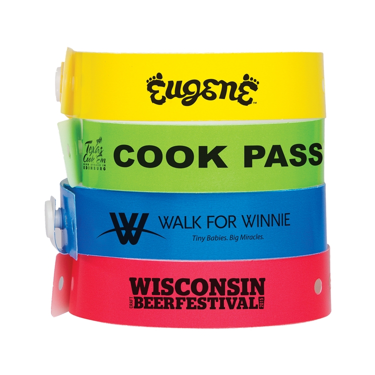 Custom Plastic Wristband (L-Shaped) 7